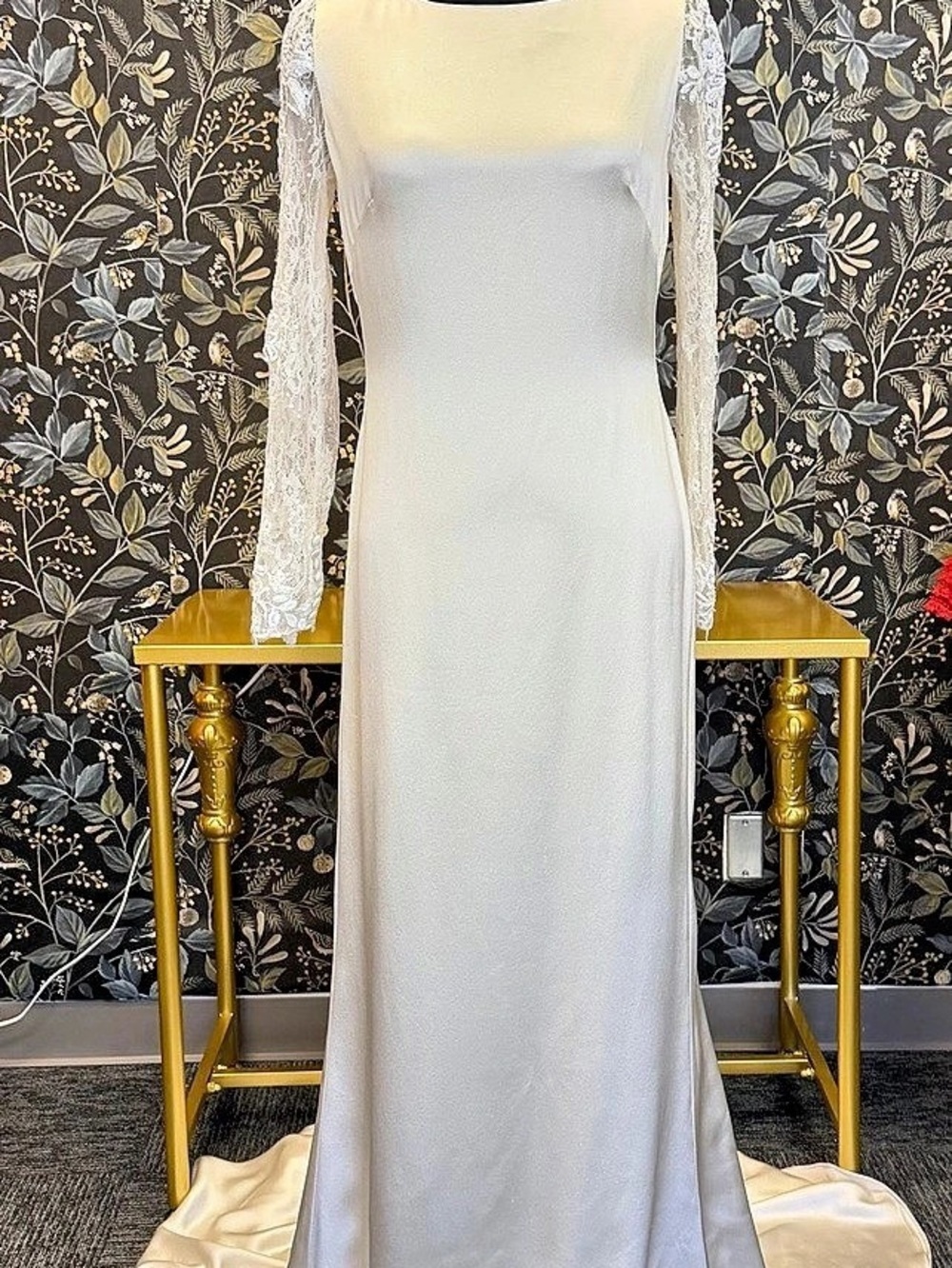 Stuart Parvin Be Waiting Silk Wedding Gown Size 12